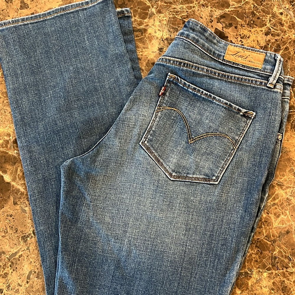Levi’s San Francisco Bold Curve Classic Straight Leg Women’s Stretch Jeans 14/32
